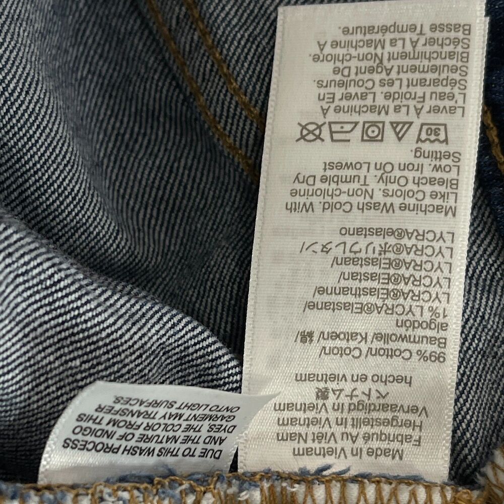 J. Crew High-Rise Button-Fly Straight Jeans in Medium Blue - Picture 7 of 9